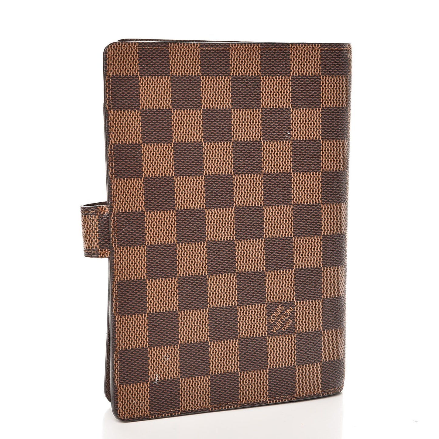 Damier Ebene Medium Ring Agenda Cover