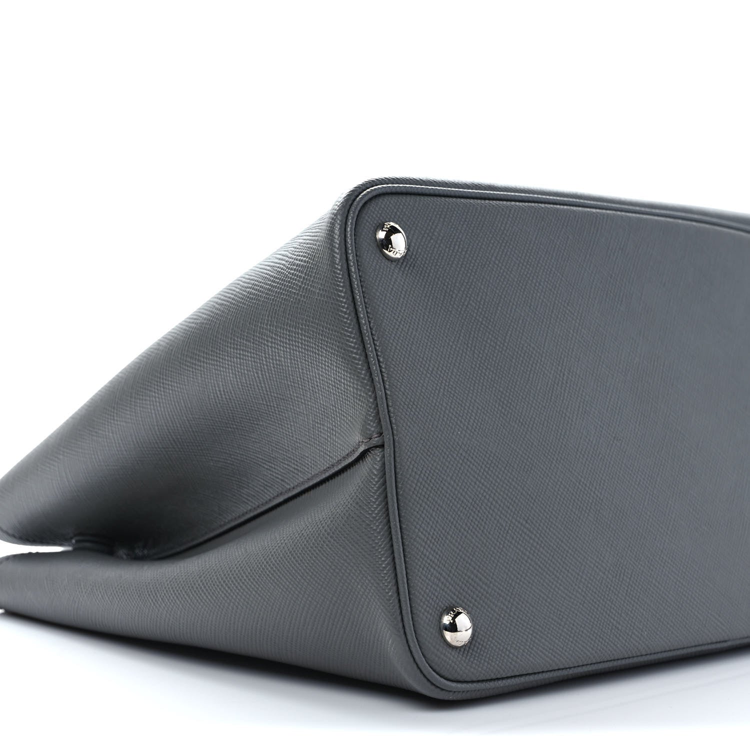 Prada Saffiano Cuir Large Double Bag Marmo 7 of 8