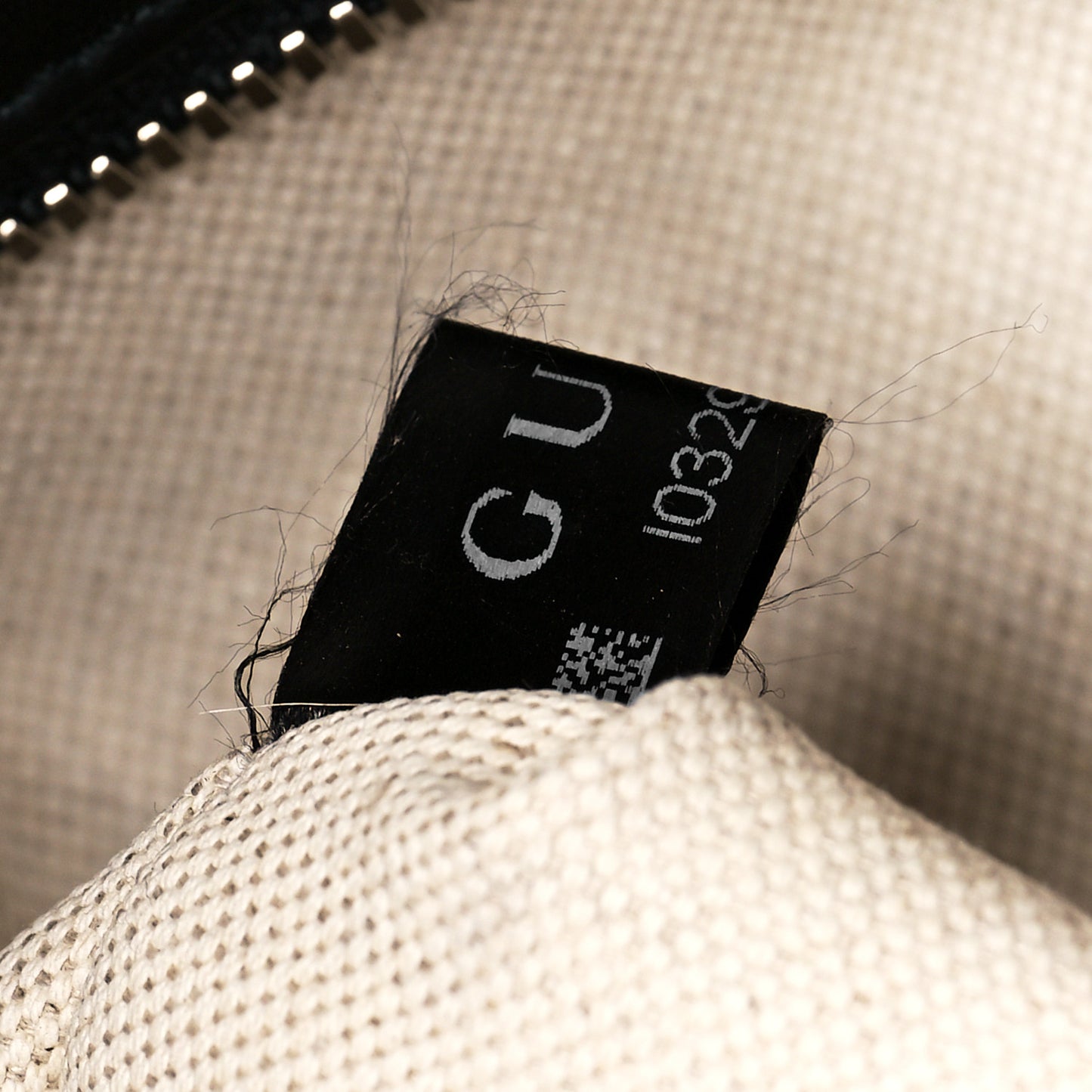 Calfskin GG Tennis Embossed Tote Bag Black
