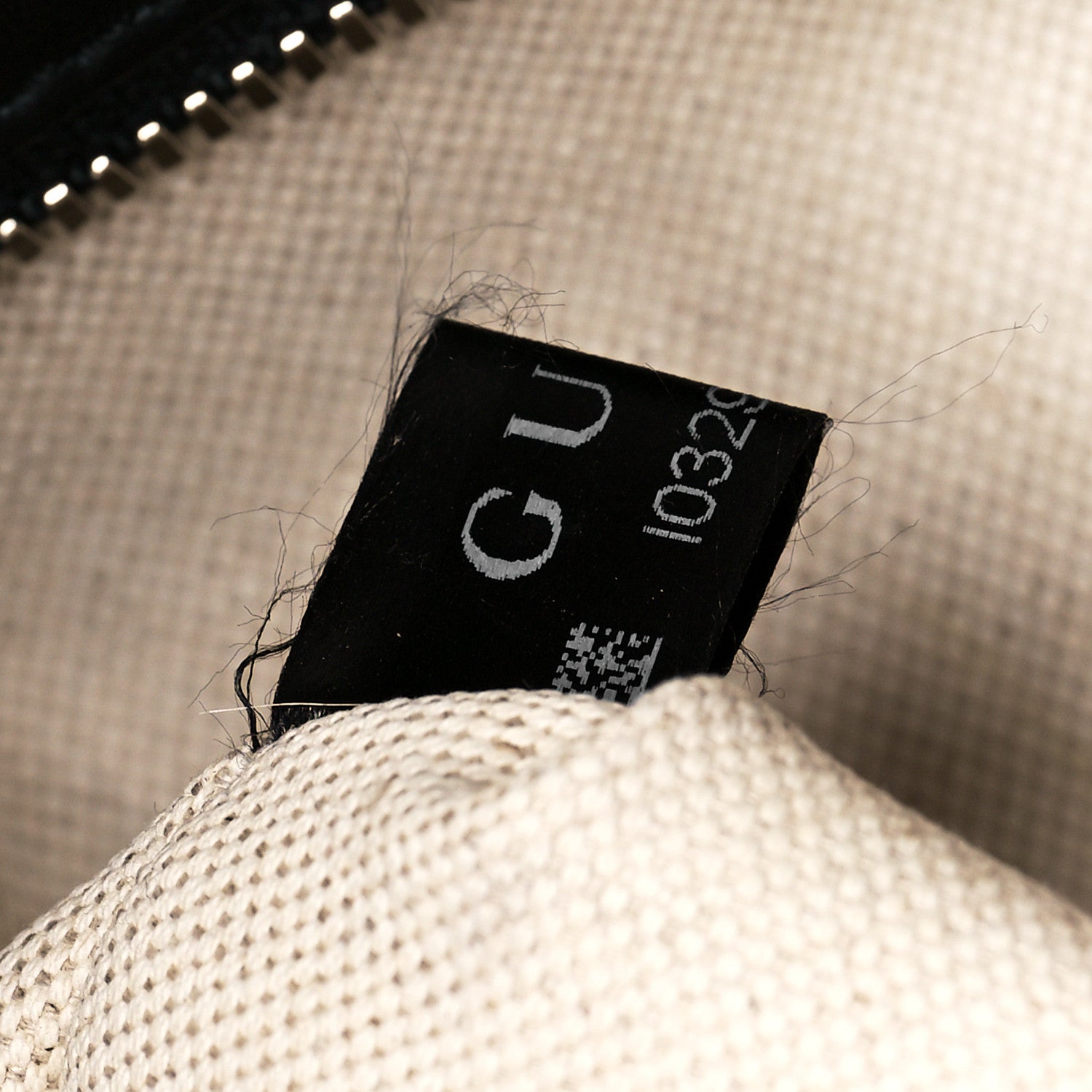 Gucci Calfskin GG Tennis Embossed Tote Bag Black 7 of 10