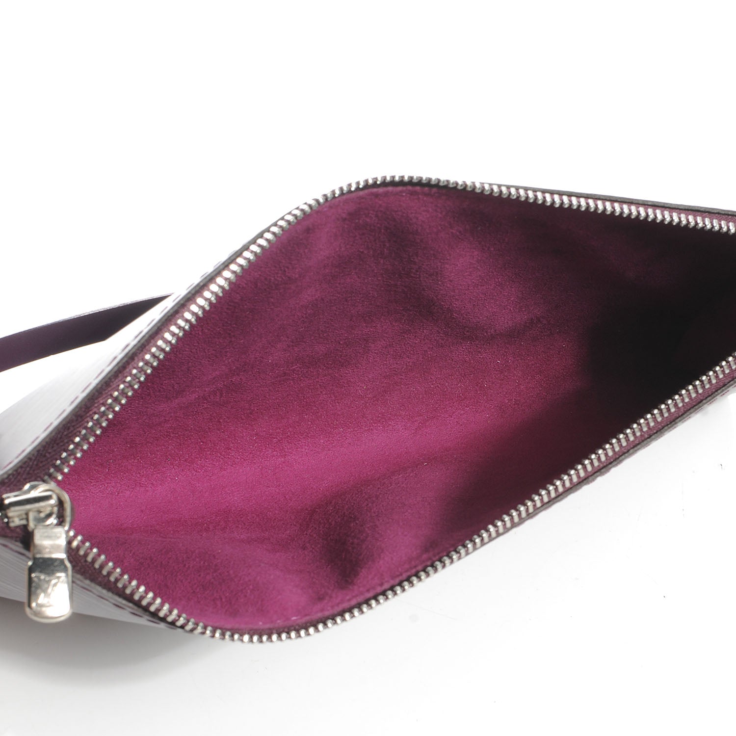 Louis Vuitton Epi Pochette Accessories 24 Cassis Purple 6 of 8