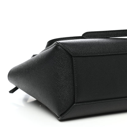 Celine Grained Calfskin Nano Belt Bag Black 9 of 13