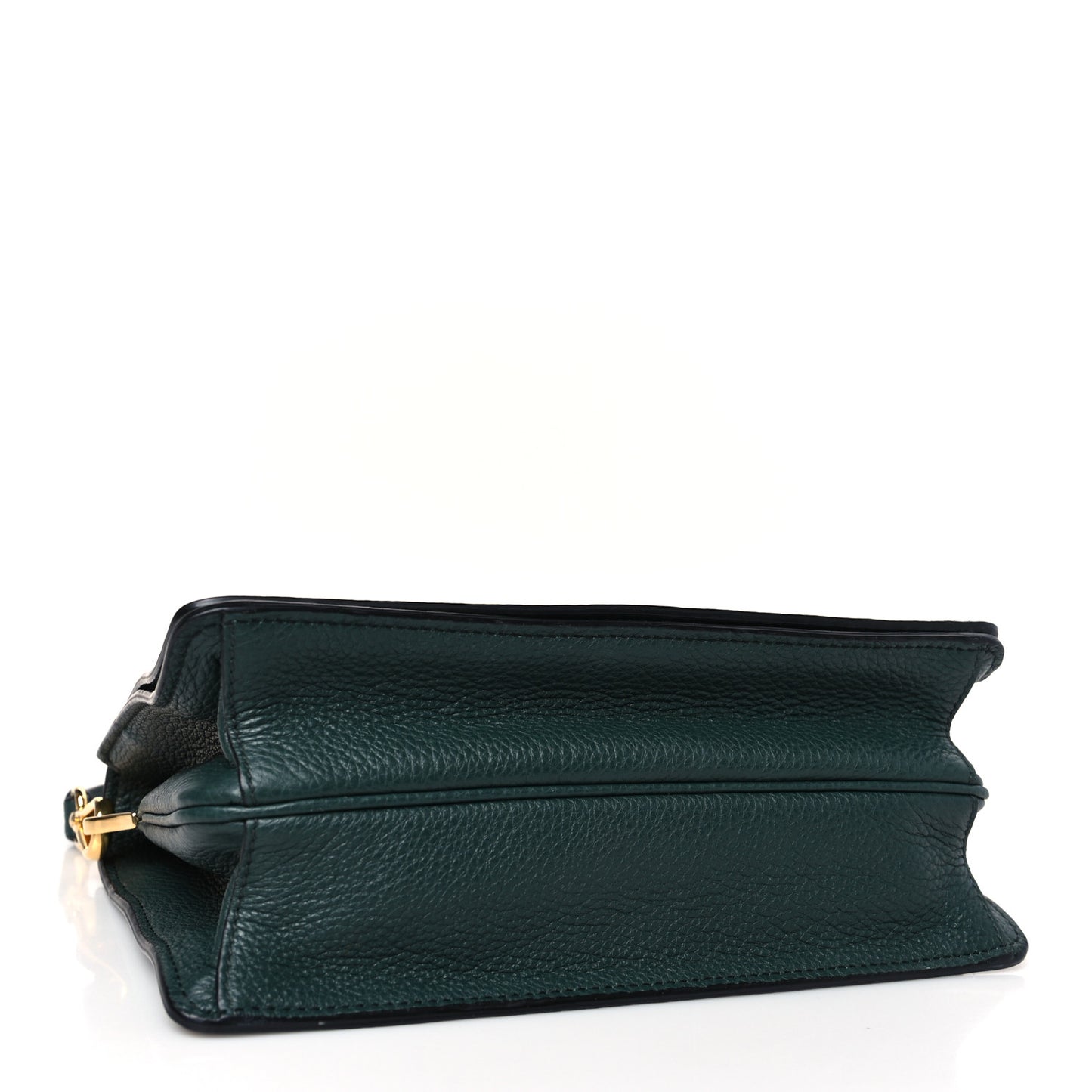 Vitello Daino Double Strap Flap Crossbody Billardo