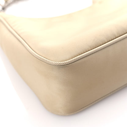 Prada Re-Nylon Saffiano Re-Edition 2005 Shoulder Bag Deserto 10 of 16