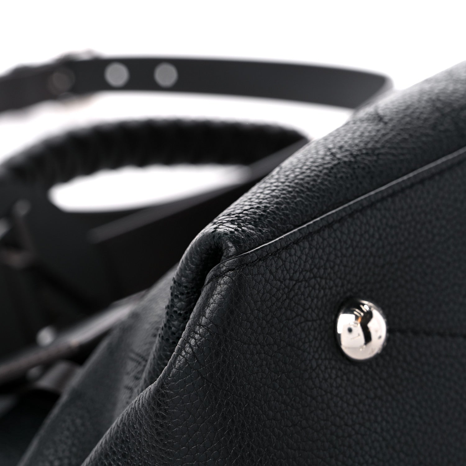 Louis Vuitton Mahina Beaubourg Hobo MM Black 8 of 11