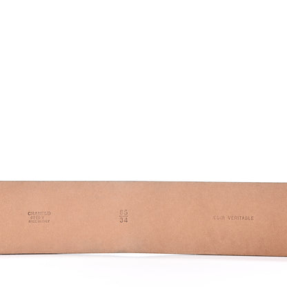 Chanel Calfskin CC Belt 85 34 Black 3 of 5