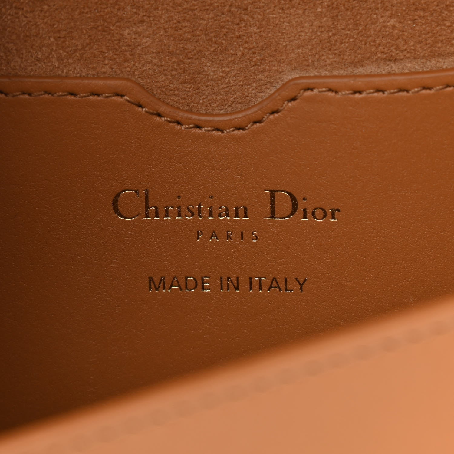 Christian Dior Box Calfskin East West Bobby Bag Cognac 5 of 8
