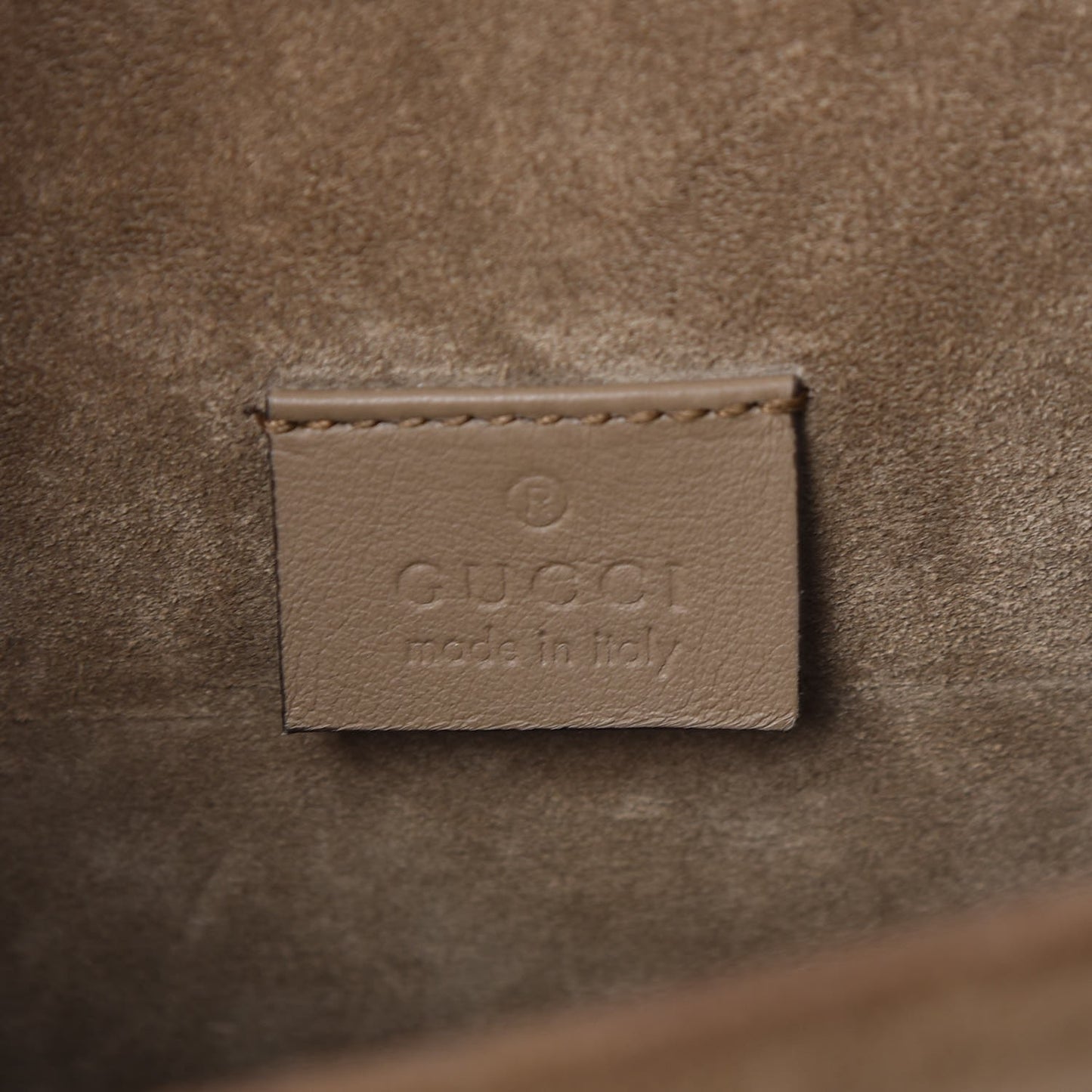 GG Supreme Monogram Mini Dionysus Shoulder Bag Taupe
