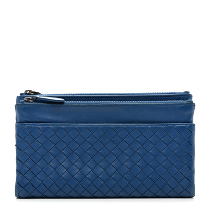 Bottega Veneta Nappa Intrecciato Fold Over Wallet Empire 1 of 11