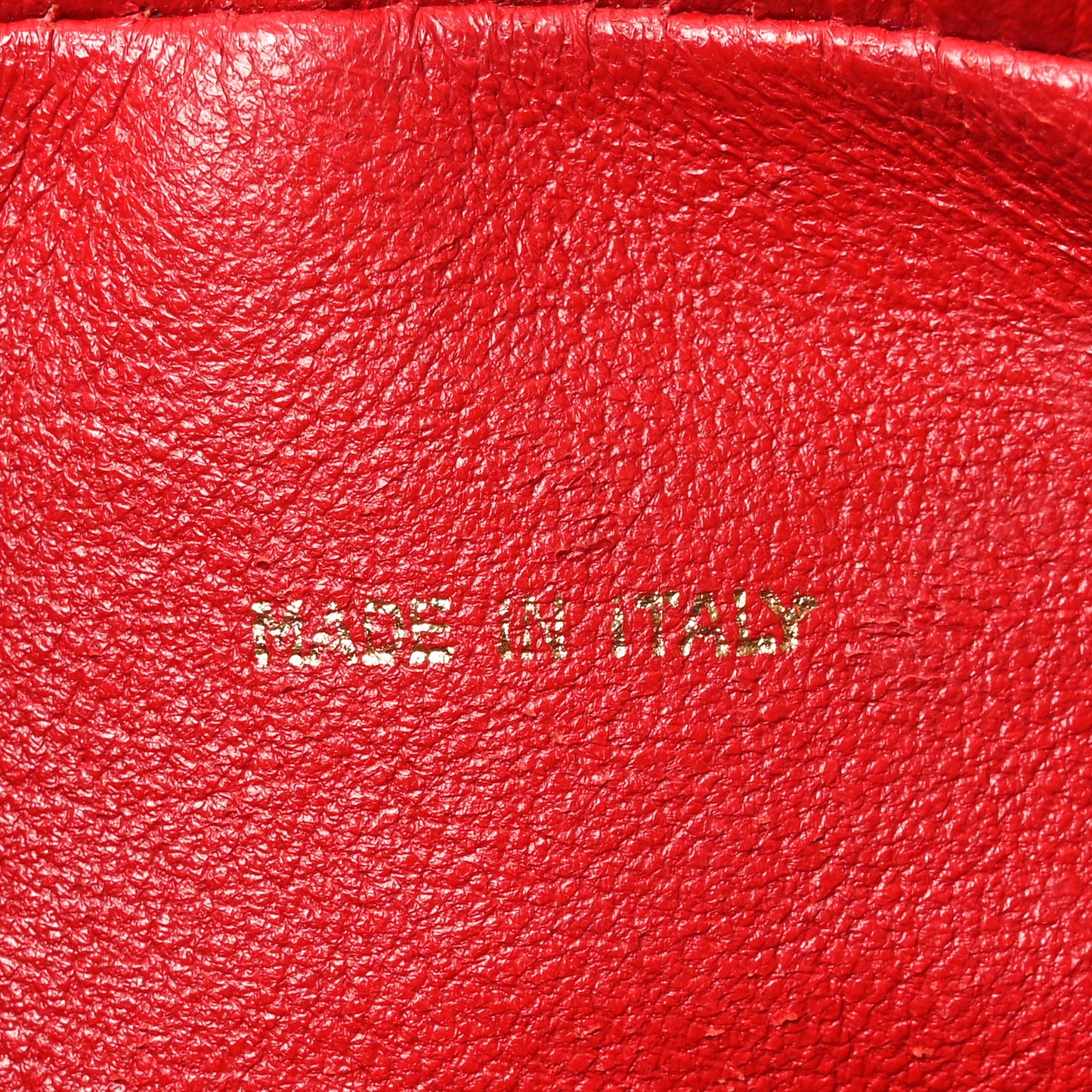 Caviar CC Stitched Camera Case Red