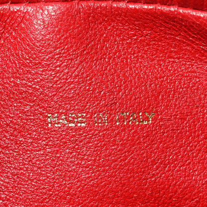 Chanel Caviar CC Stitched Camera Case Red 7 of 11