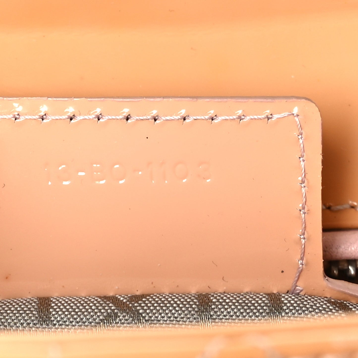 Patent Cannage Large Lady Dior Light Pink