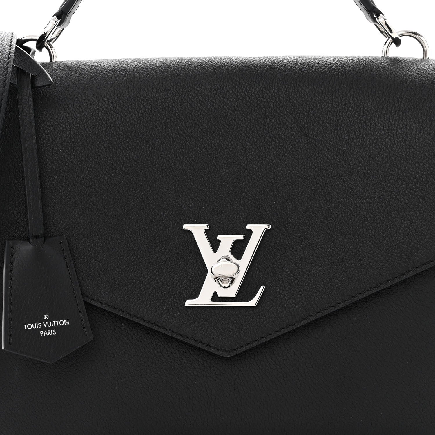 Louis Vuitton Soft Calfskin My Lockme Top Handle Black 7 of 11