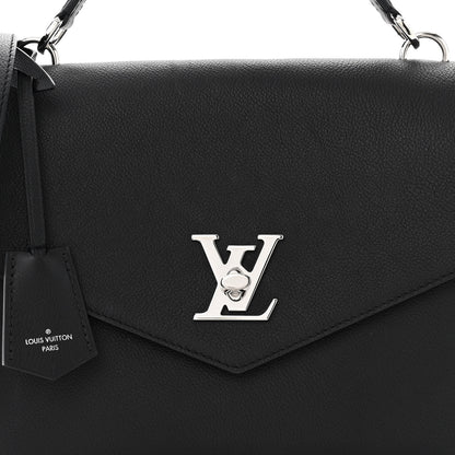 Louis Vuitton Soft Calfskin My Lockme Top Handle Black 7 of 11