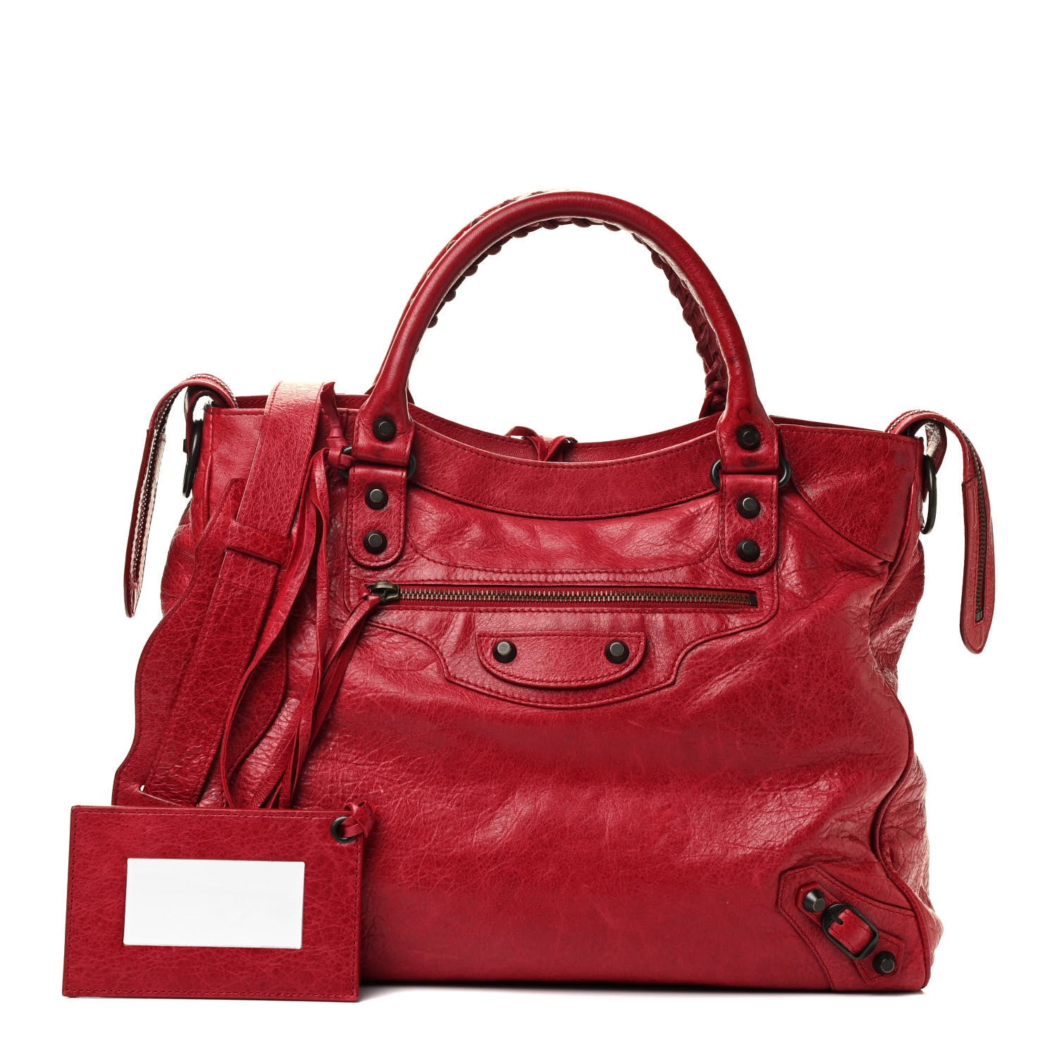 Balenciaga Agneau Classic Hardware Velo Sang 1 of 24