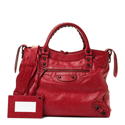 Balenciaga Agneau Classic Hardware Velo Sang 1 of 24
