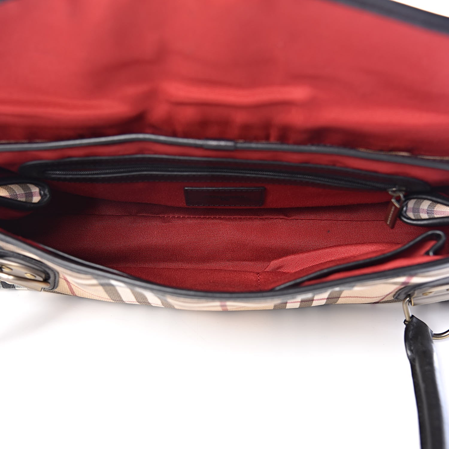 Burberry House Check Satchel Black 5 of 17