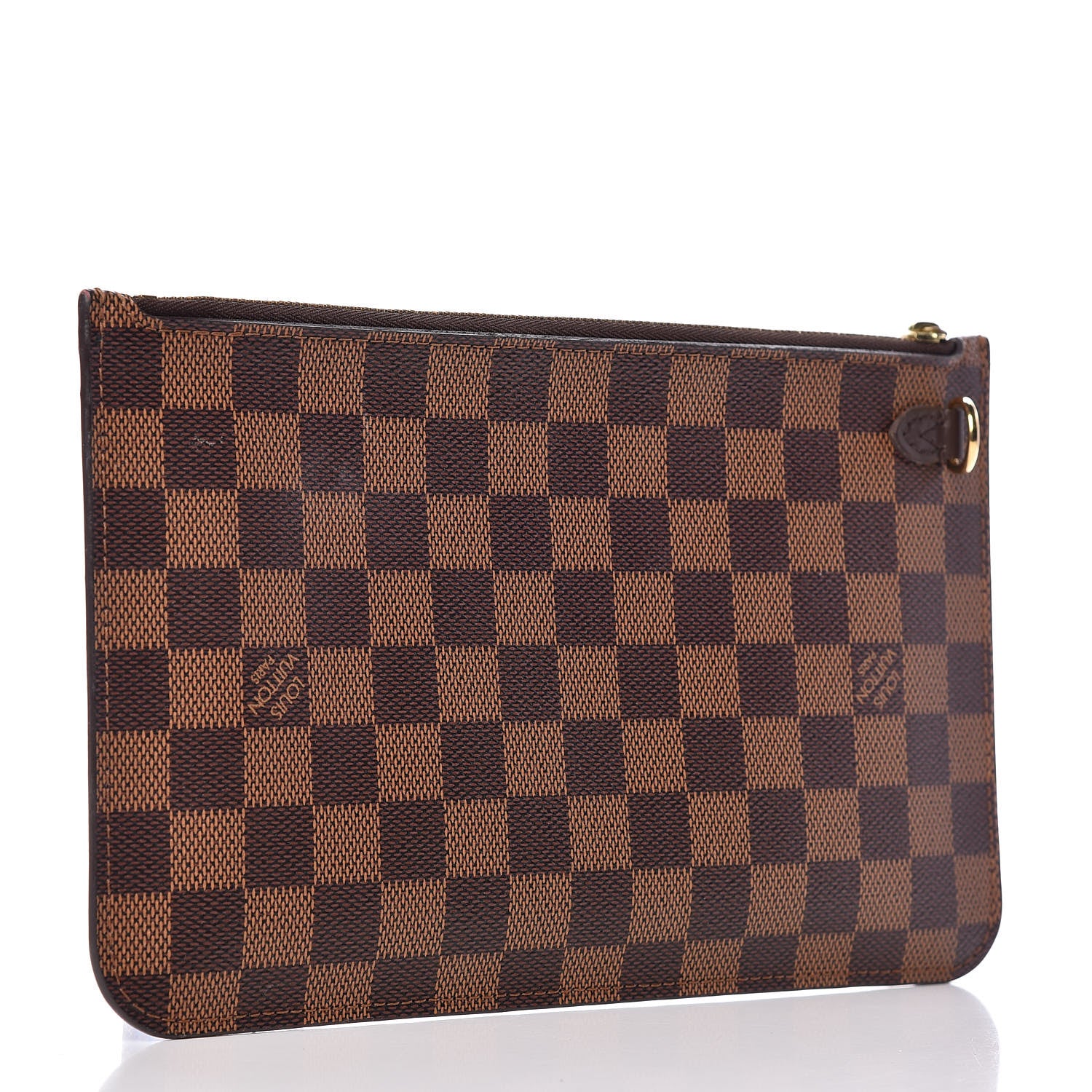 Louis Vuitton Damier Ebene Neverfull MM GM Pochette 3 of 9