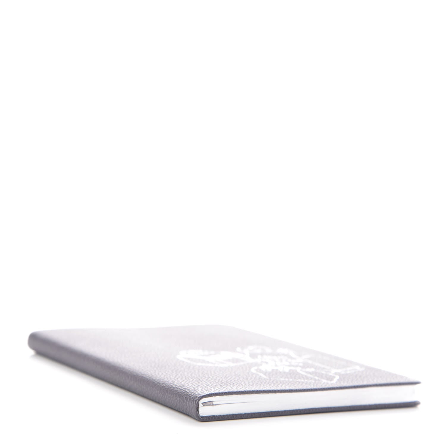 Louis Vuitton Taurillon Notebook MM Gris 5 of 8