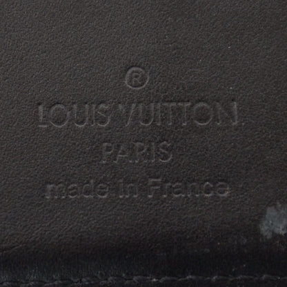 Louis Vuitton Nomade Leather Pocket Organizer Card Holder Black 6 of 8