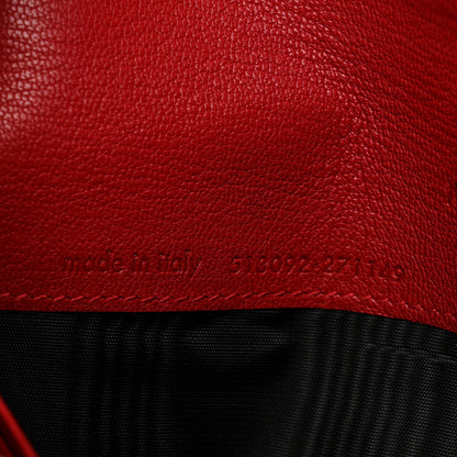 Saint Laurent Goatskin Belle De Jour Flap Wallet Rouge Orient 7 of 13