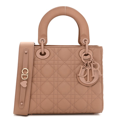 Christian Dior Ultra Matte Calfskin Cannage Small My ABCDior Lady Dior Beige 1 of 9