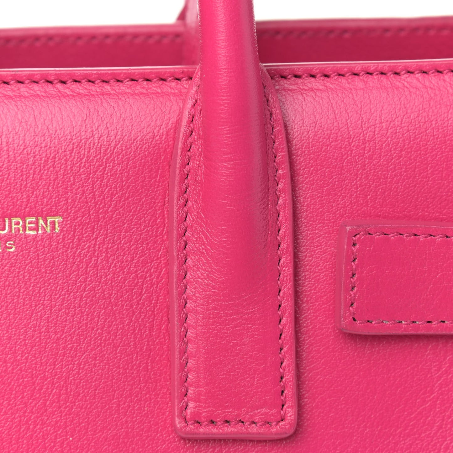 Calfskin Nano Sac De Jour Lipstick Fuchsia