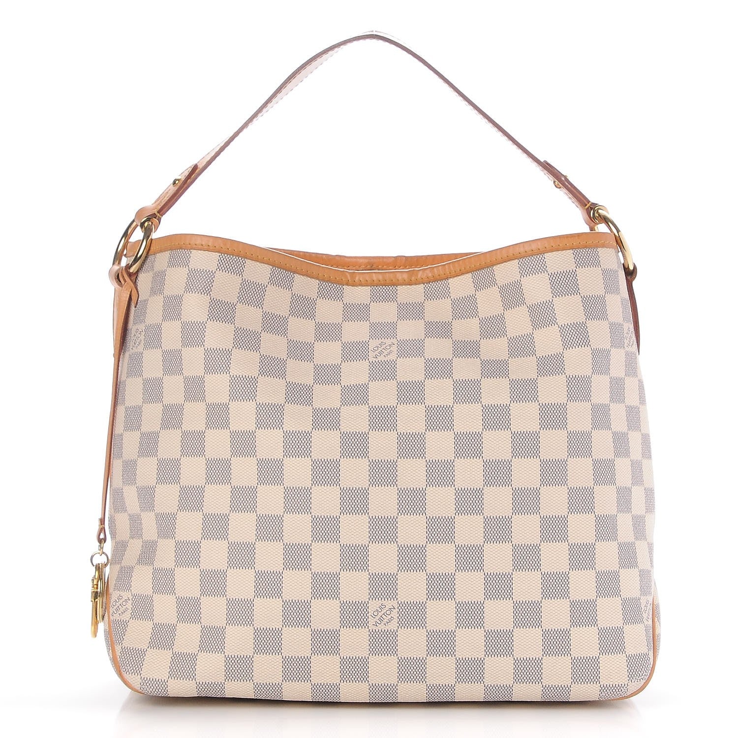 Louis Vuitton Damier Azur Delightful PM Rose Ballerine 1 of 13