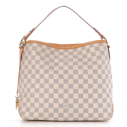 Louis Vuitton Damier Azur Delightful PM Rose Ballerine 1 of 13