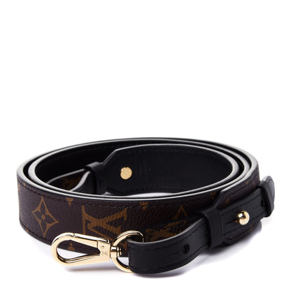 Louis Vuitton Monogram Bandouliere Shoulder Strap XL Black 1 of 4