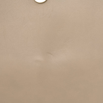 Chloe Calfskin Suede Medium Faye Shoulder Bag Motty Grey 10 of 10