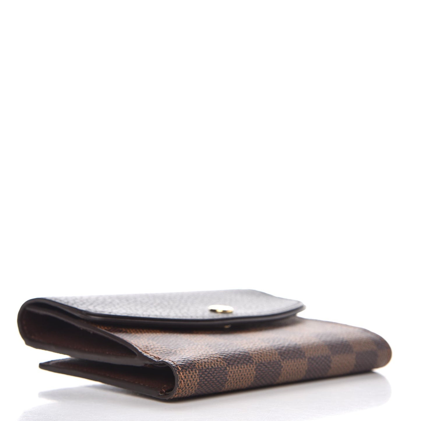 Damier Ebene Normandy Compact Wallet Black