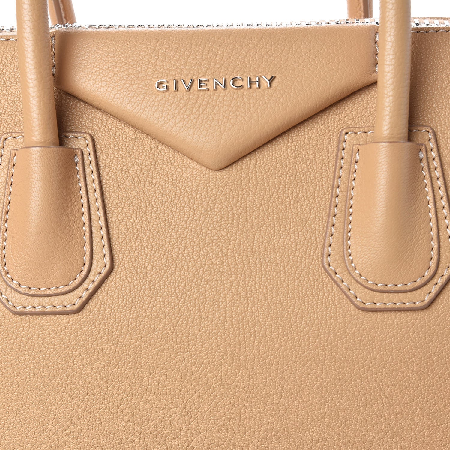 Givenchy Sugar Goatskin Small Antigona Light Beige 8 of 10
