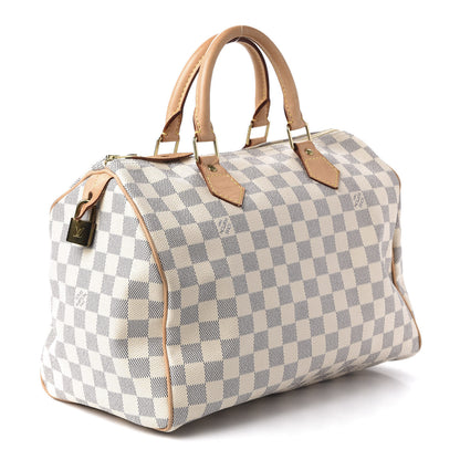 Louis Vuitton Damier Azur Speedy 30 3 of 11