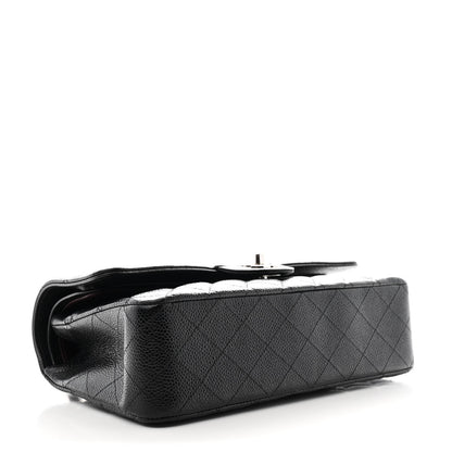 Chanel Caviar Quilted Medium Double Flap Black 4 of 11