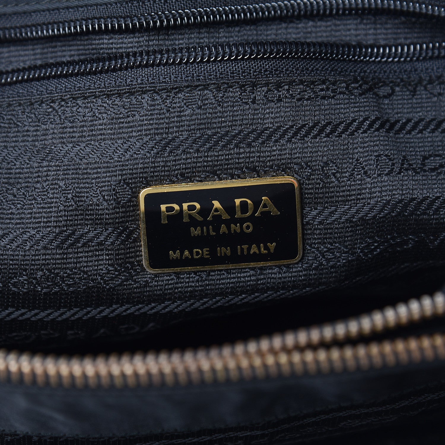 Prada Tessuto Nylon Quilted Impunturado Bag Black 9 of 13