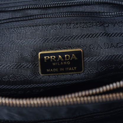 Prada Tessuto Nylon Quilted Impunturado Bag Black 9 of 13