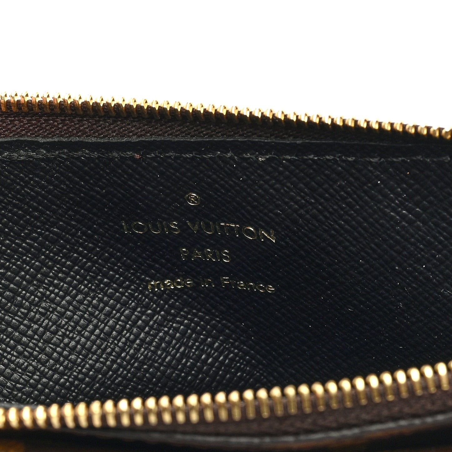 Monogram Recto Verso Card Holder Black