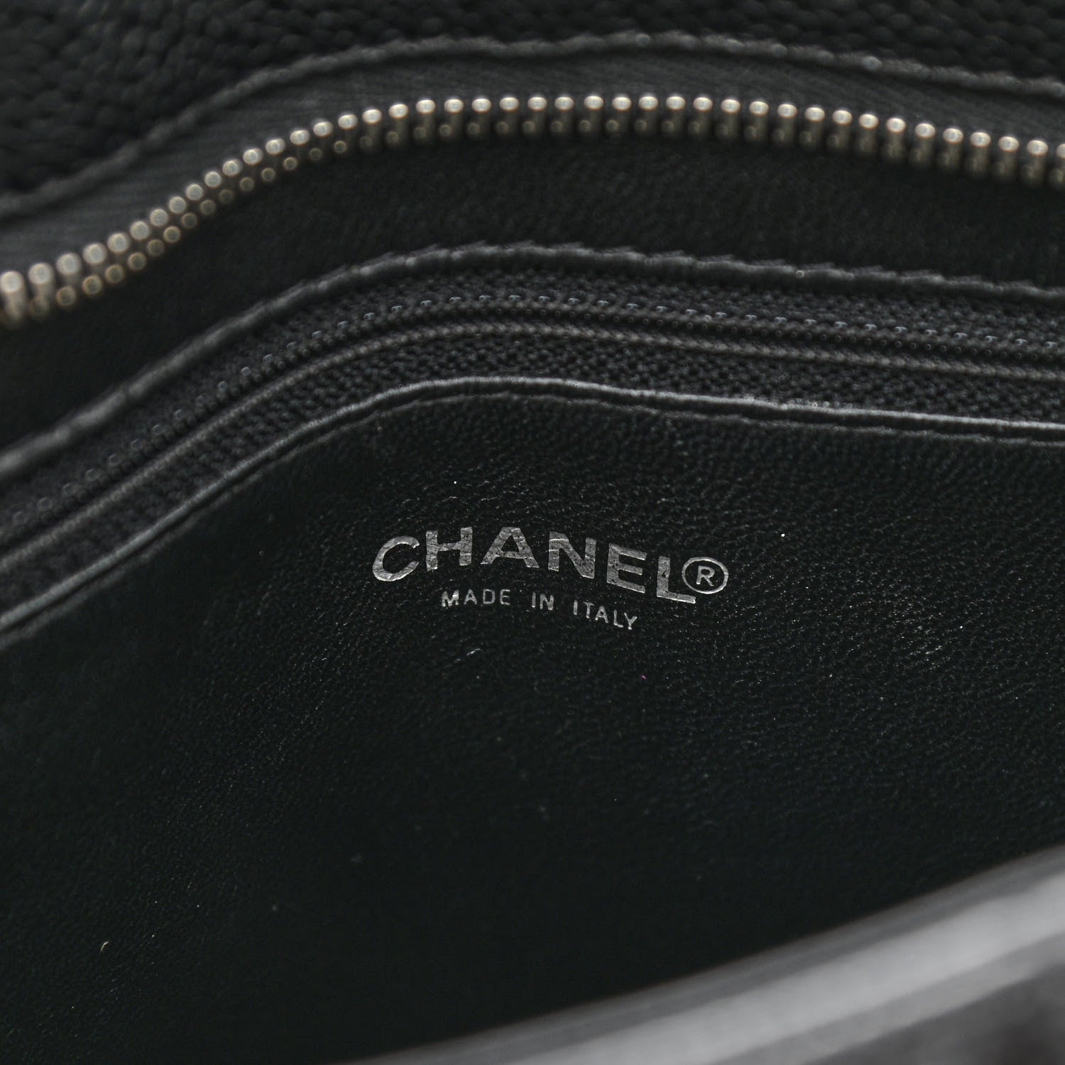 Chanel Caviar Quilted Medallion Tote Black 6 of 10