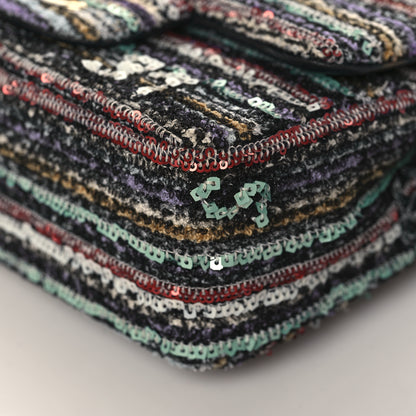 Chanel Mixed Fibers Sequin Quilted Mini Flap Multicolor 8 of 8