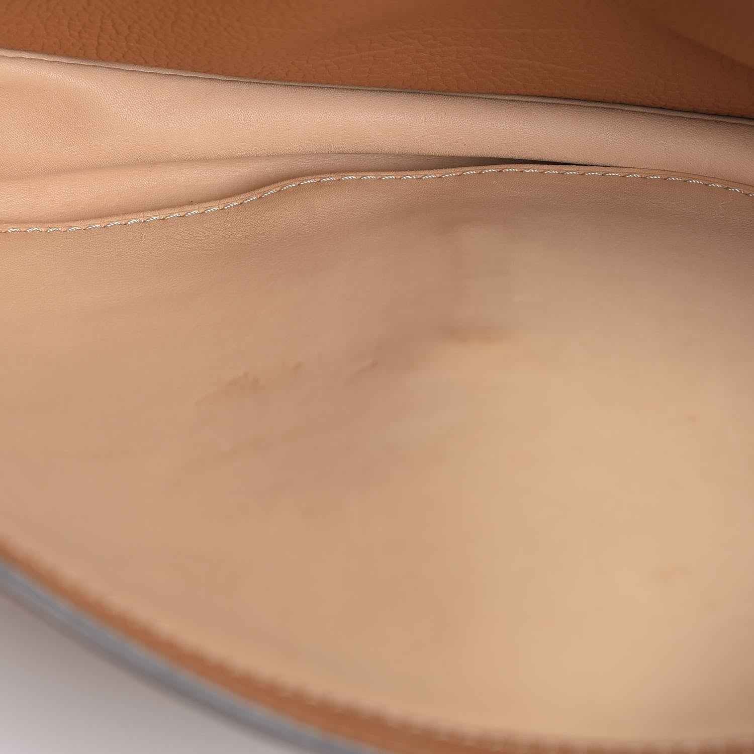 Delvaux Crispy Calfskin Le Mutin Saddle Bag Vegetal 11 of 18
