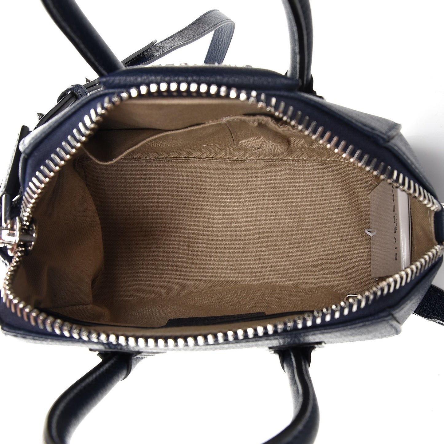 Sugar Goatskin Mini Antigona Night Blue