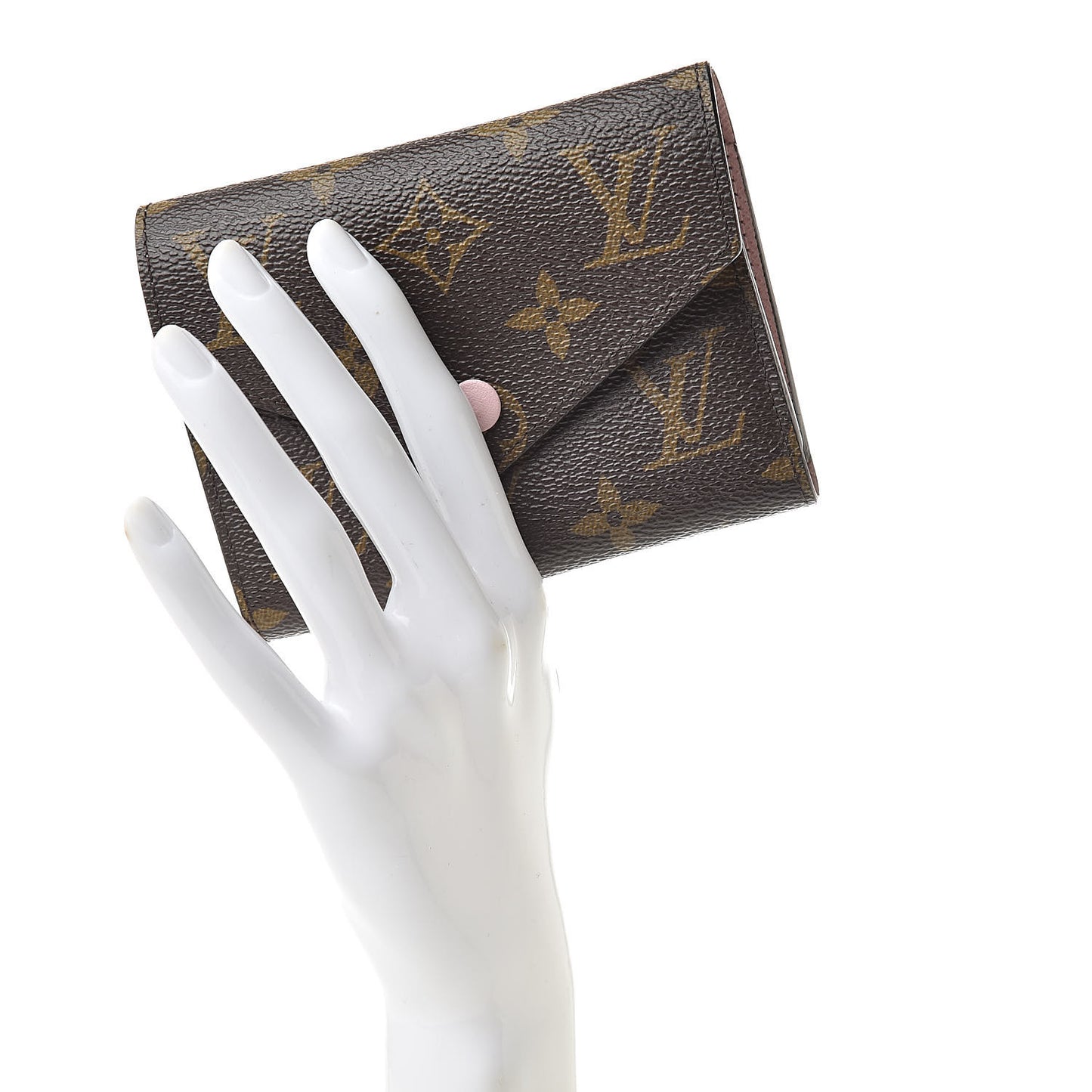 Monogram Victorine Wallet Rose Ballerine