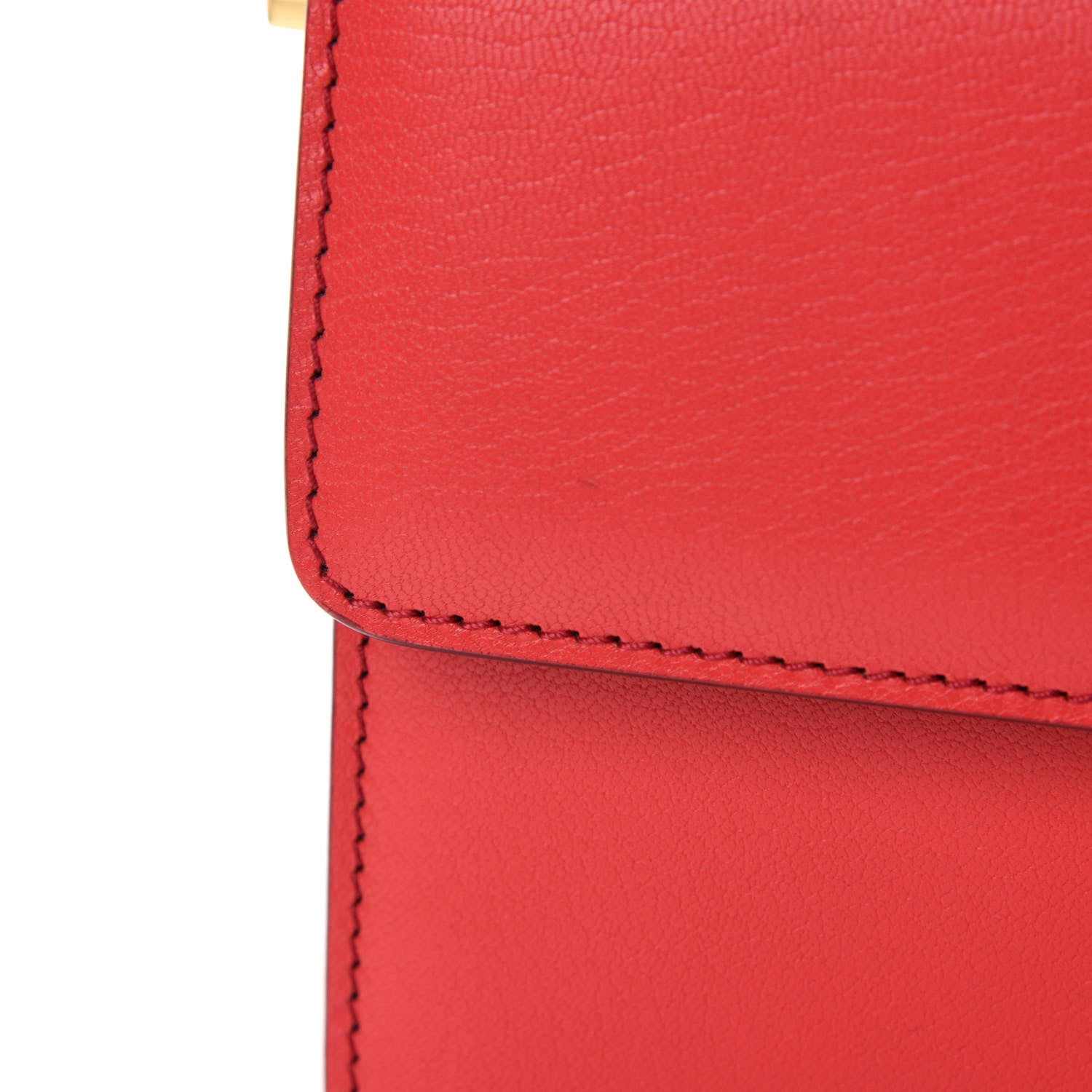 Tom Ford Shiny Goatskin T Clasp Shoulder Bag Red 10 of 12