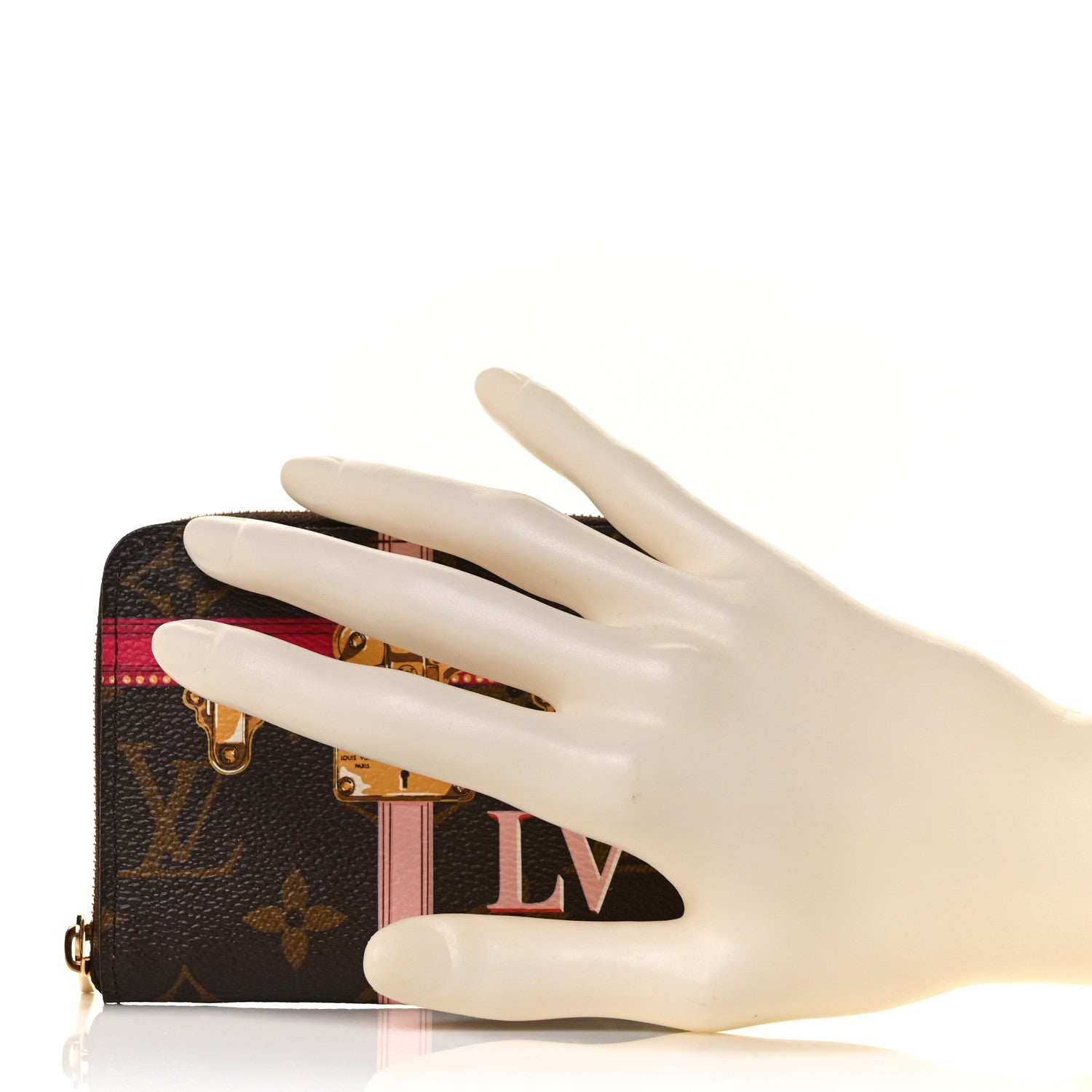 Louis Vuitton Monogram Summer Trunks Zippy Coin Purse 2 of 9