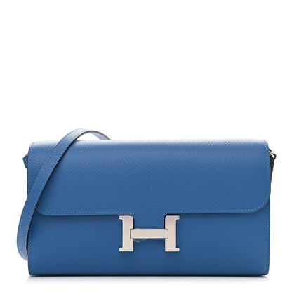 Hermes Epsom Constance Long To Go Wallet Mykonos 1 of 10
