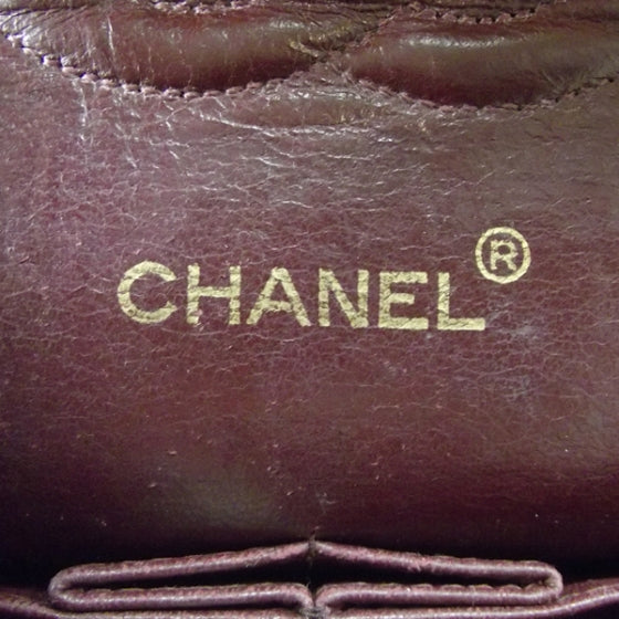 Chanel Vintage Lambskin Double Medium Flap Bag 10 of 13