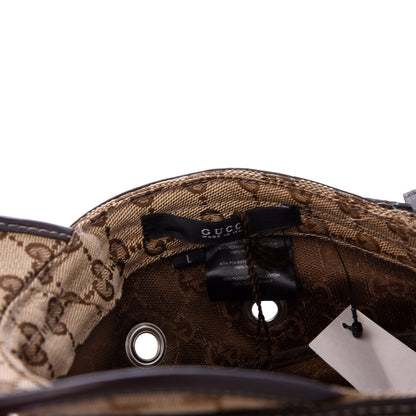 Gucci Monogram Military Hat L Brown 7 of 7