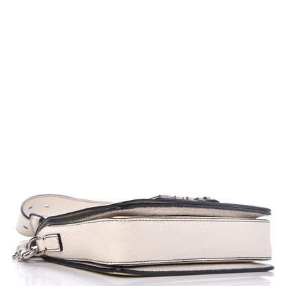 Christian Dior Grained Calfskin Dio(r)evolution Flap Bag White 4 of 8