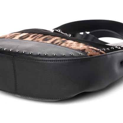 MCM Visetos Mixed Media Medium Patricia Hobo Black 6 of 10